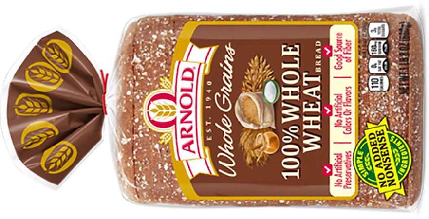 Arnold Whote Grains 100% Whole Wheat Bread