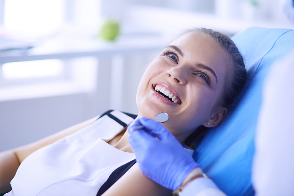 Touch-up teeth cleaning