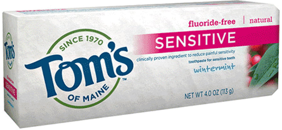 Tom's Sensitive Fluoride Free Toothpaste