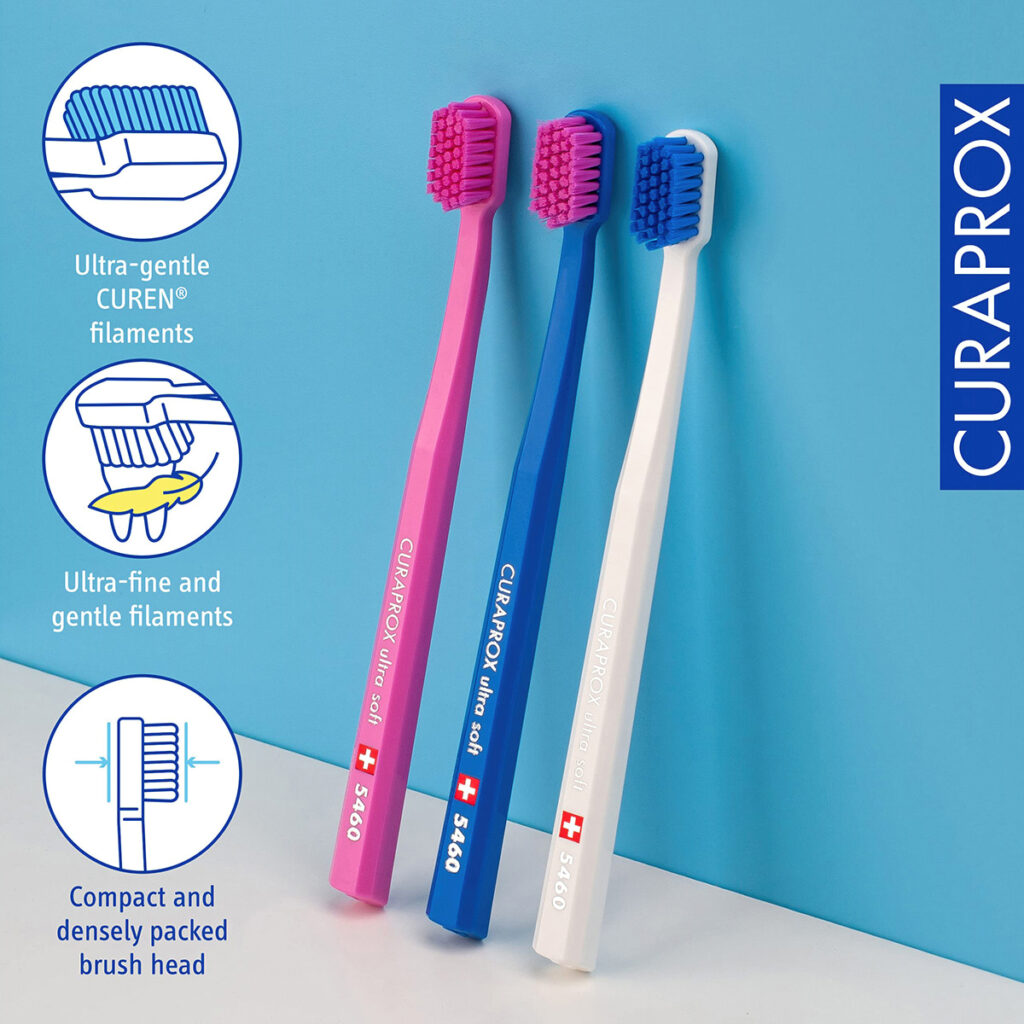 Curaprox 5460 - Best Manual Toothbrush for Sensitive Teeth - Willow Pass Dental Care, Concord, CA