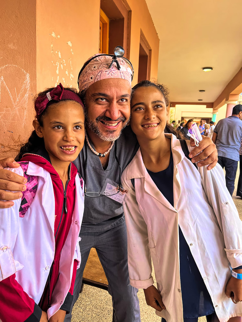 KIDS International Mission Trip with Dr. Reza Khazie to villages in the Atlas Mountains, Morocco.